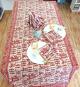 Handblock Print Cotton 6 Seater Rectangular Table Cover